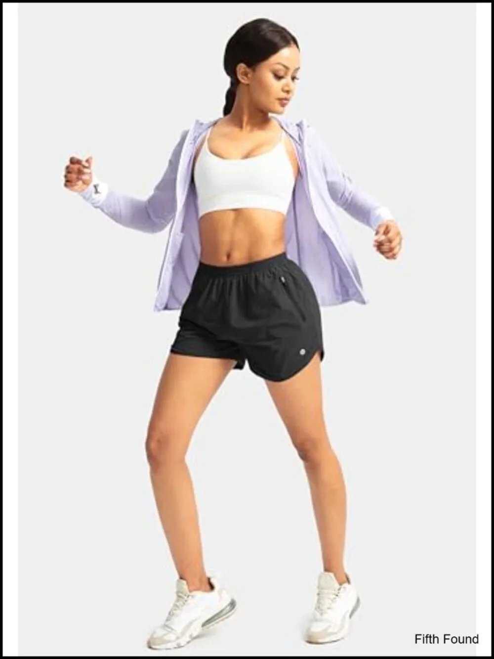 Quick Dry Running Shorts with Zipper Pockets Built-in Liner 3